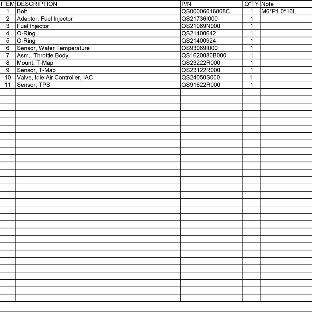Electric fuel injection